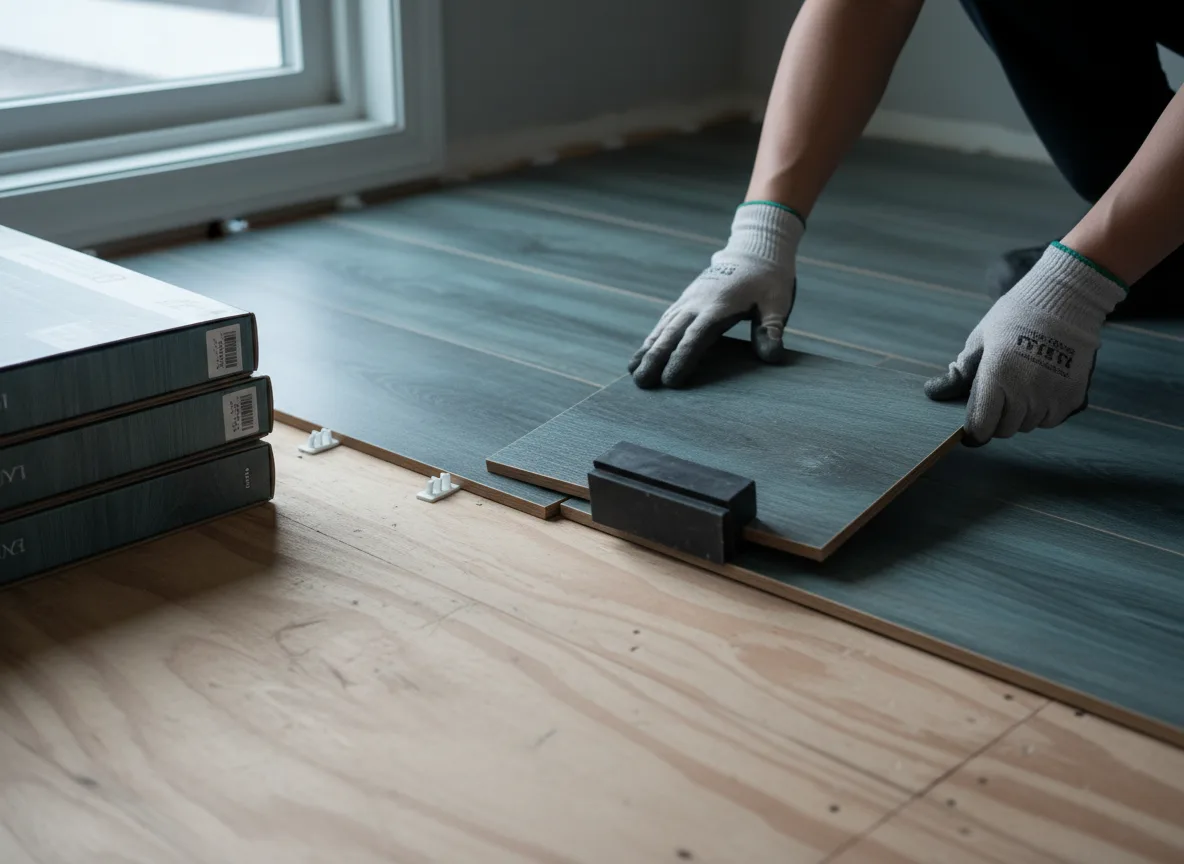 Luxury Vinyl Plank Installation company in Folsom, NM